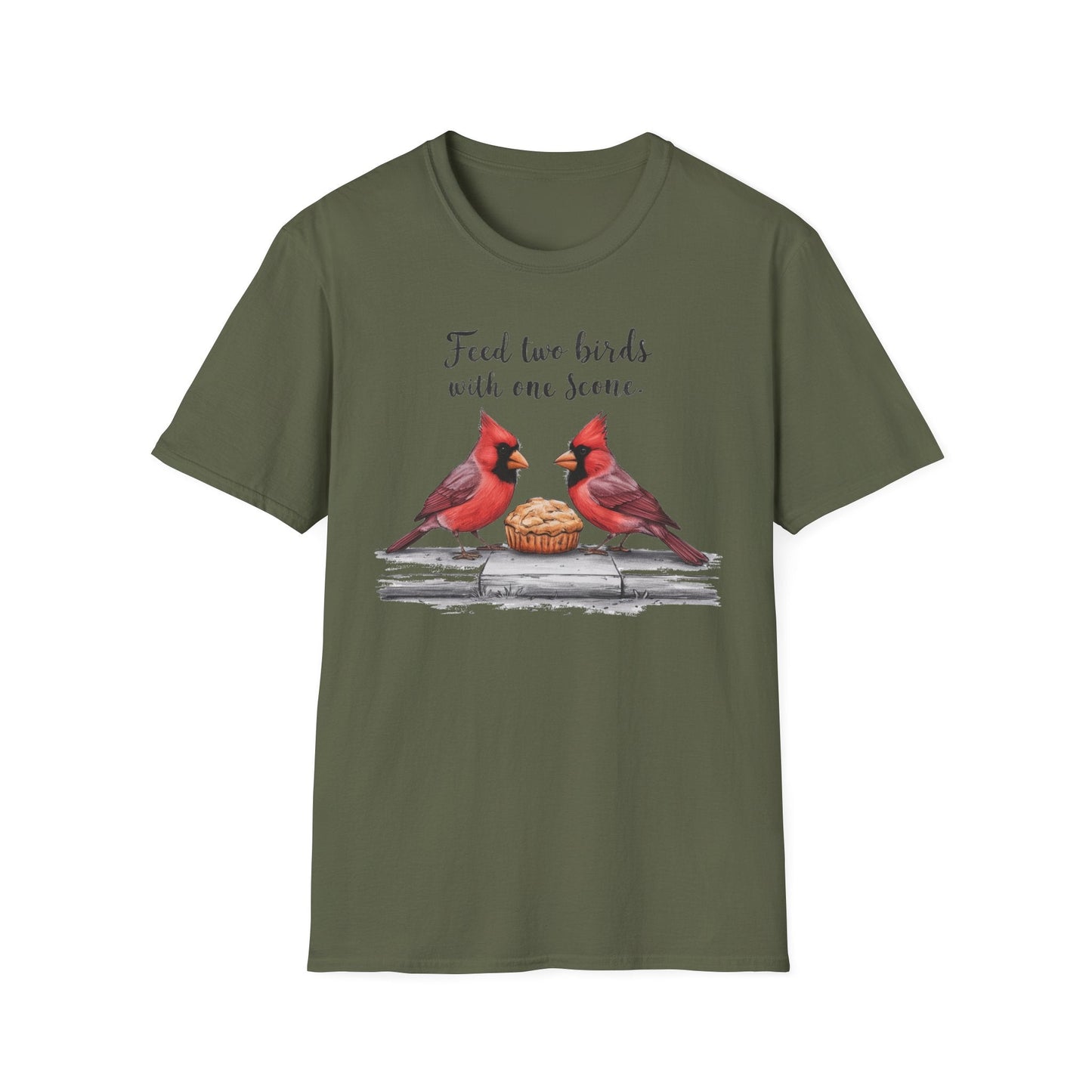 Feed Two Birds - Cardinals T-Shirt