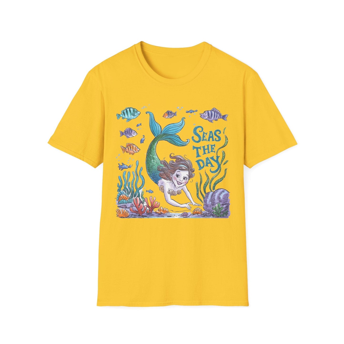 Seas the Day Mermaid T-Shirt