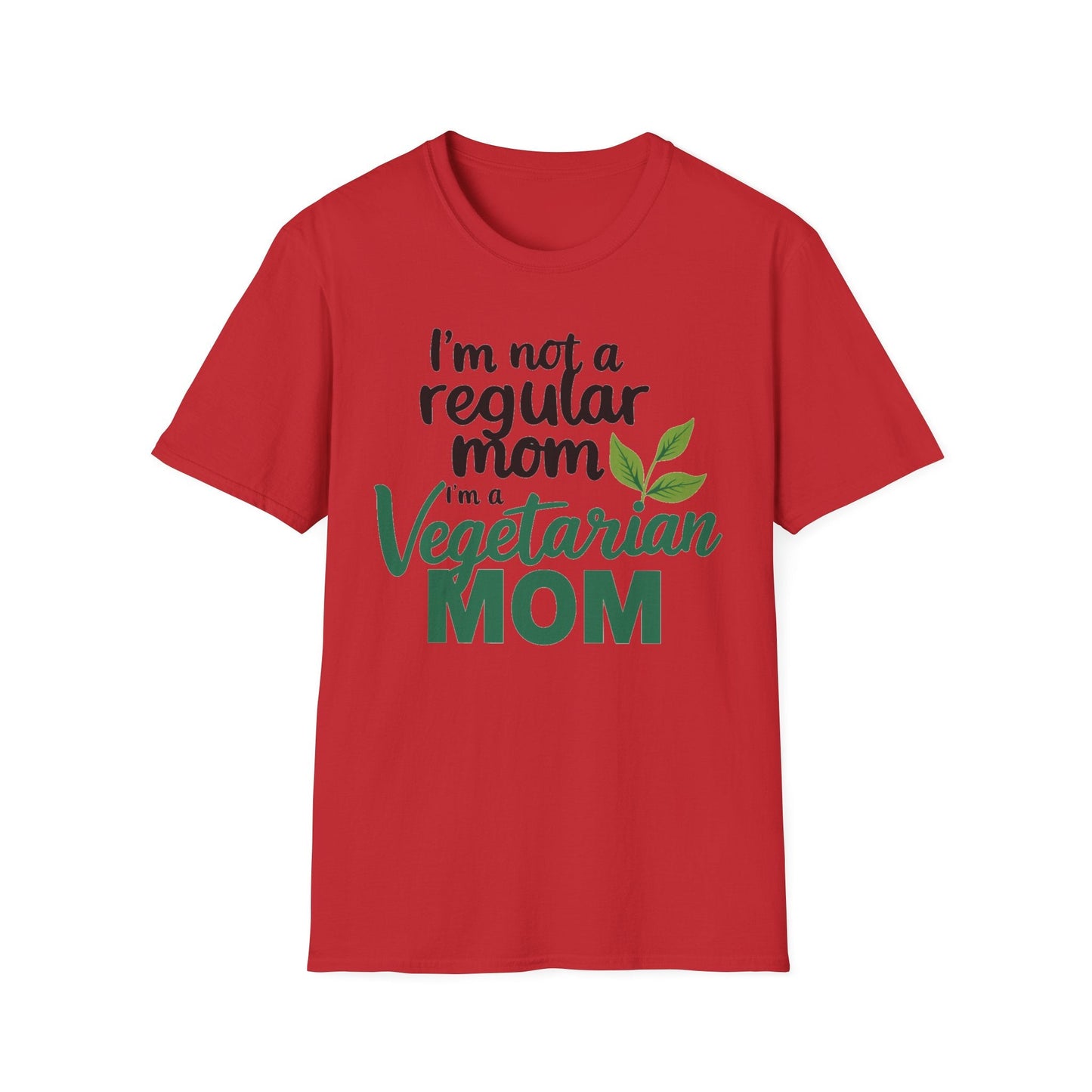 Not a Regular Mom, I'm a Vegetarian Mom T-Shirt