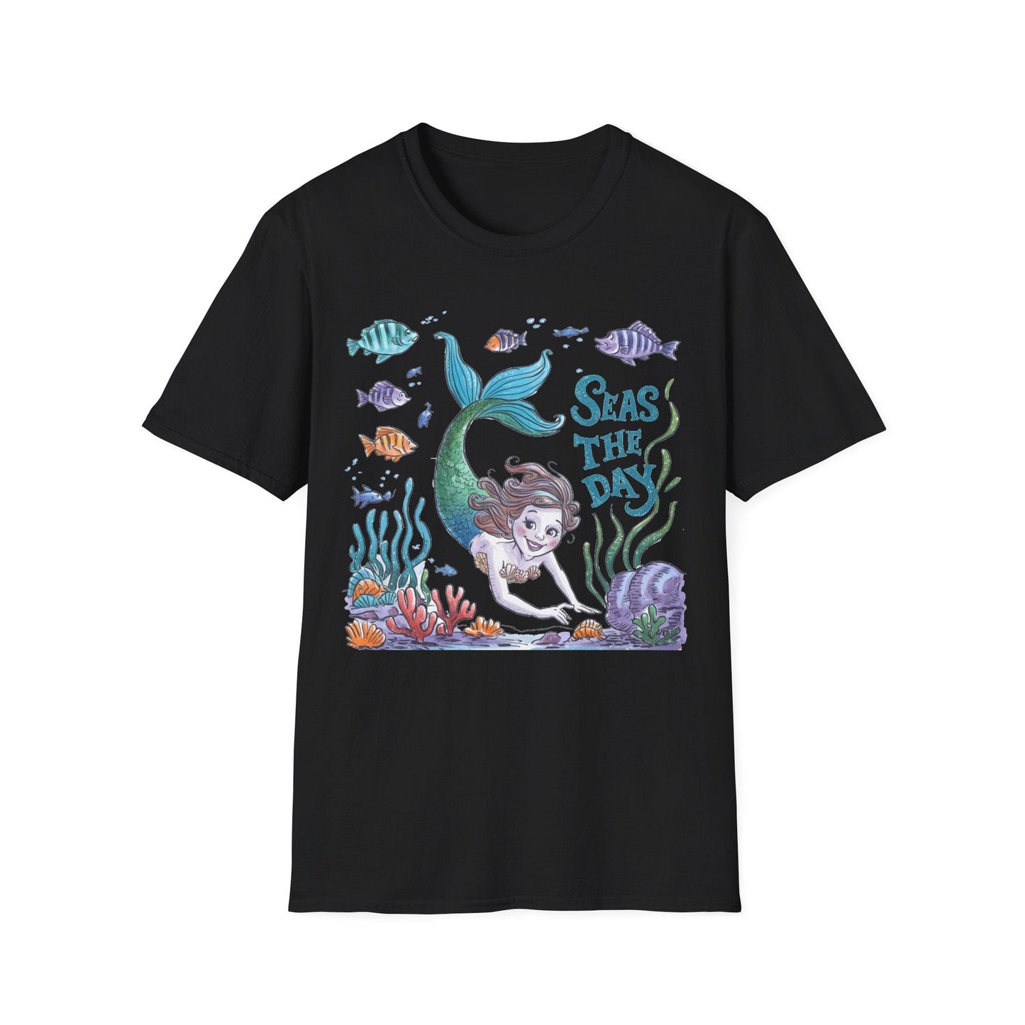 Seas the Day Mermaid T-Shirt