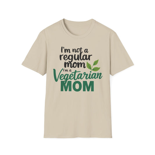 Not a Regular Mom, I'm a Vegetarian Mom T-Shirt