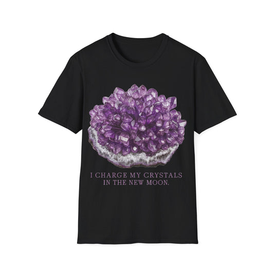 Charge Crystals in the New Moon T-Shirt