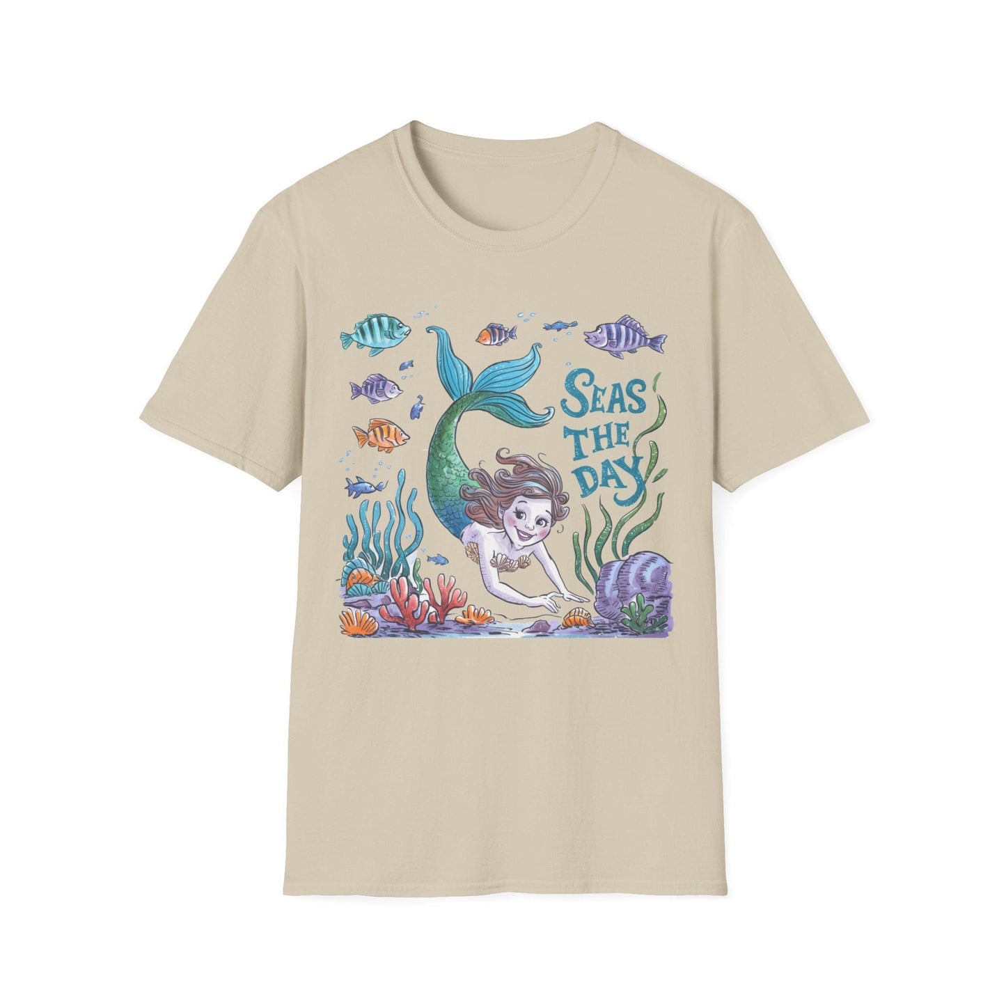 Seas the Day Mermaid T-Shirt