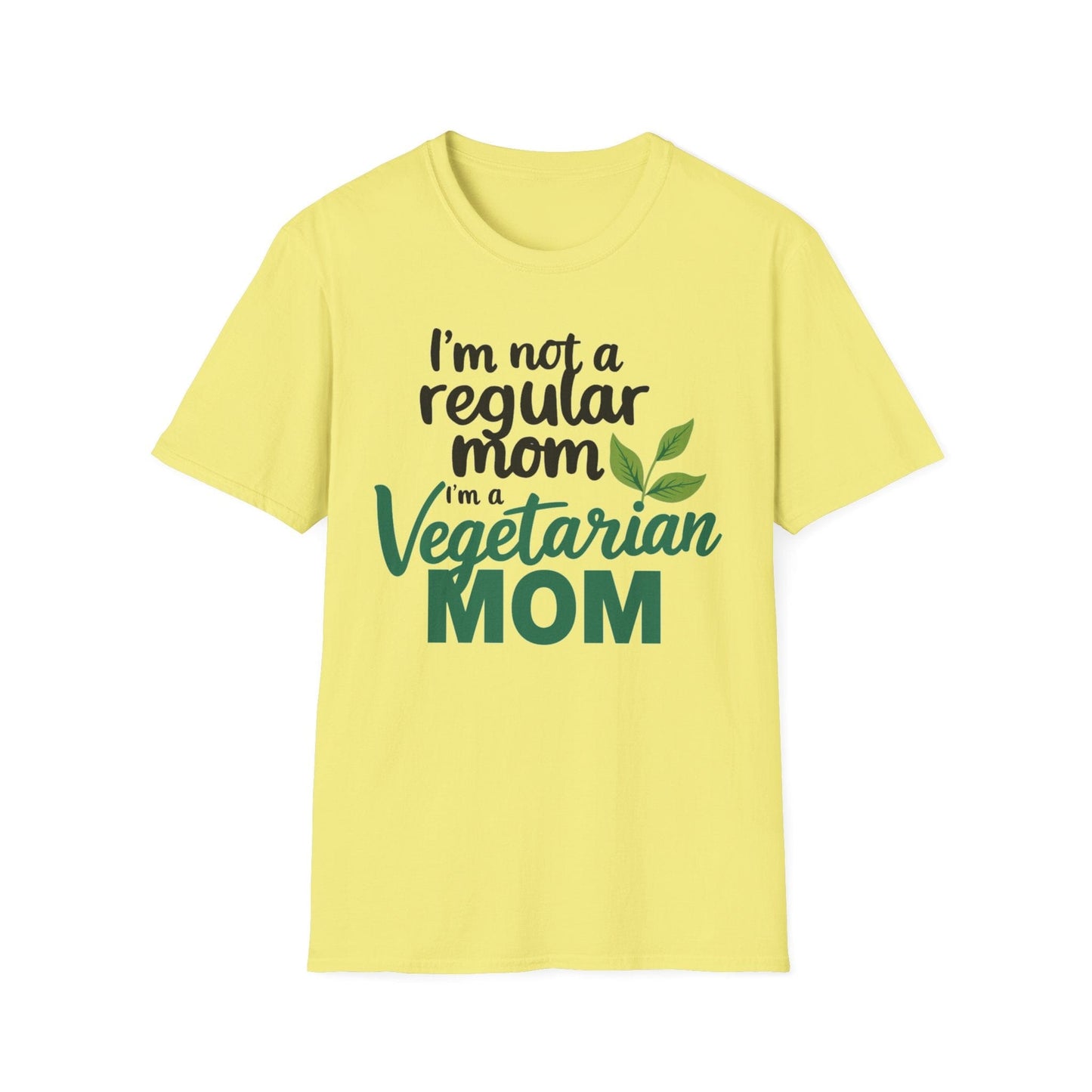 Not a Regular Mom, I'm a Vegetarian Mom T-Shirt